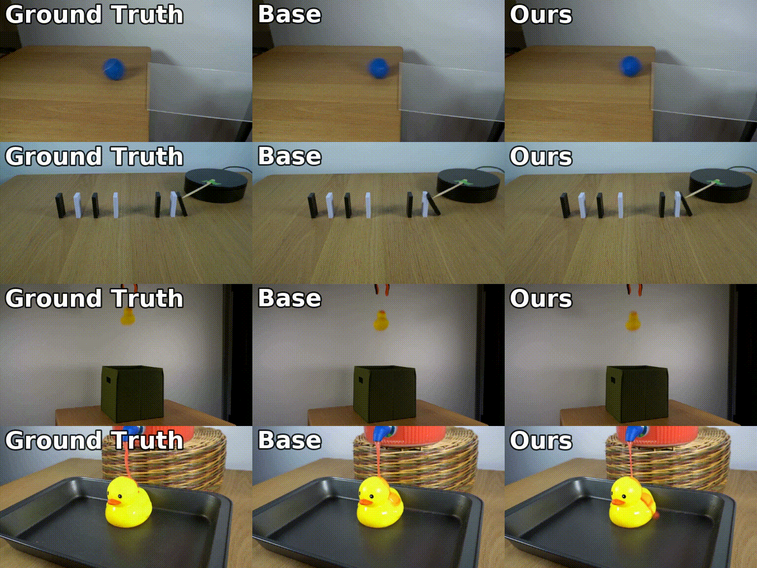 Qualitative comparison — set 2