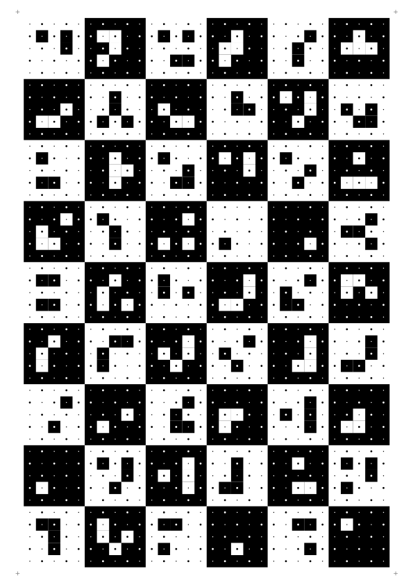 Ocean Calibration Board (A4, 6x9 markers)