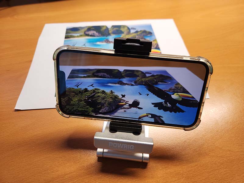 Image: Screenshot of the video preview app on iOS