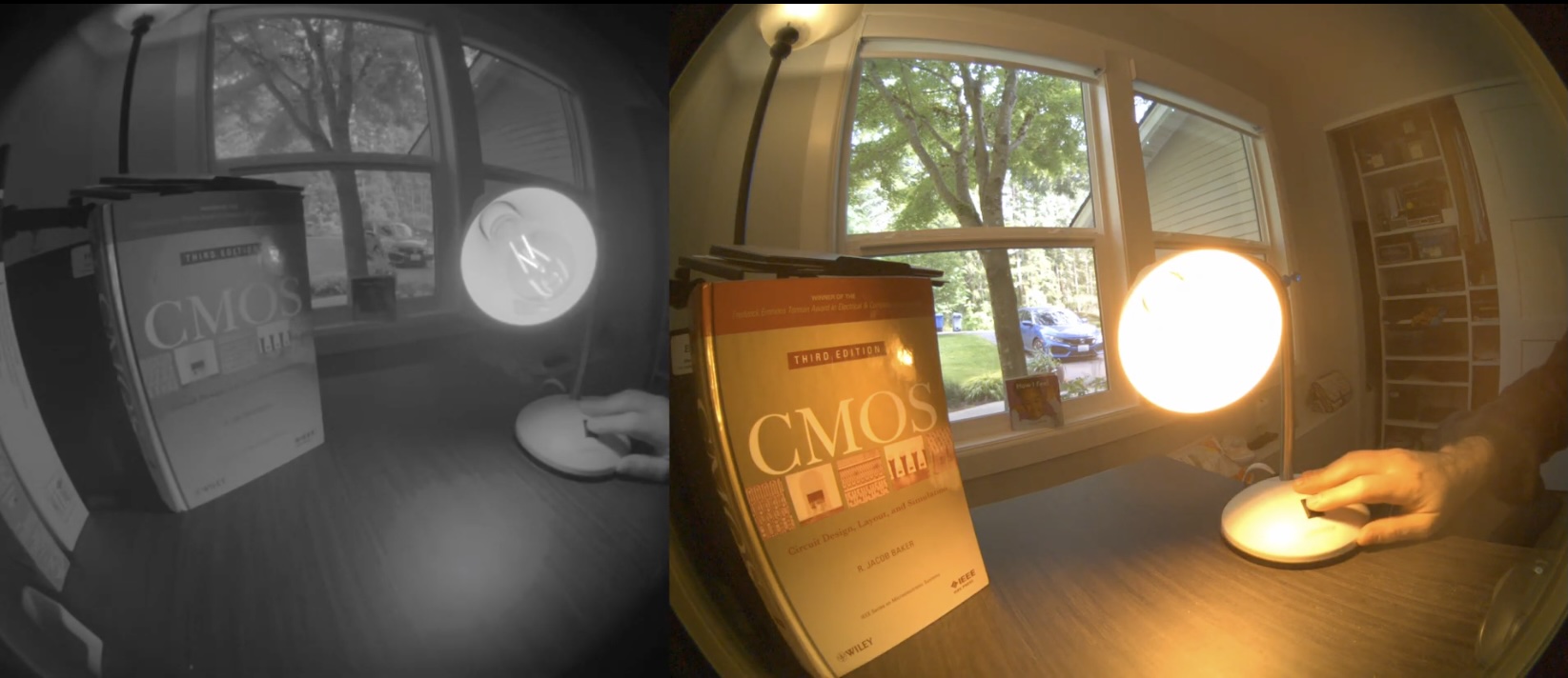 Dynamic range of CV cameras