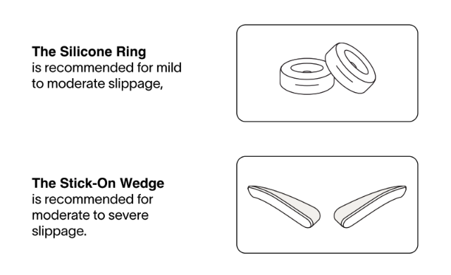 Stability accessories for Aria Gen 2 glasses